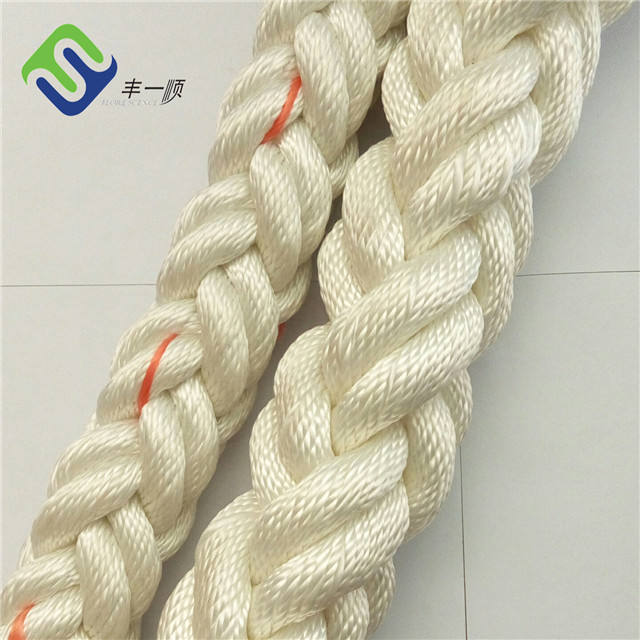 Mooring Nylon Mooring Line 48mmx220m Hawser 8 Strand Jalinan Yacht Rope 5