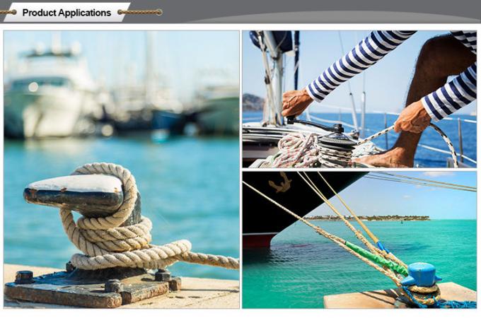 Mooring Nylon Mooring Line 48mmx220m Hawser 8 Strand Jalinan Yacht Rope 8