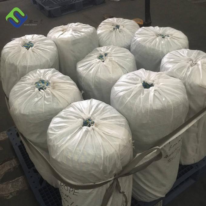 Mengambang di atas air Mooring tali 8 Strand Pp Polypropylene Hawser 58mm 4