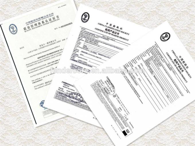 Mengambang di atas air Mooring tali 8 Strand Pp Polypropylene Hawser 58mm 10