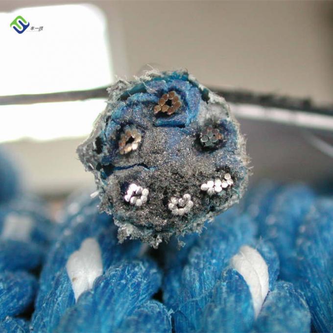 Jaring Ikan Kombinasi Tali Kawat 6 Helai Polypropylene Monofilament 16mm 1