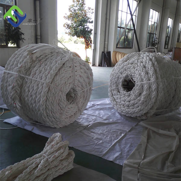 High Tensile 8 Strand Braided Floating Polypropylene Mooring Rope PP Marine Rope 28mm-96mm Dengan Multi Color 1