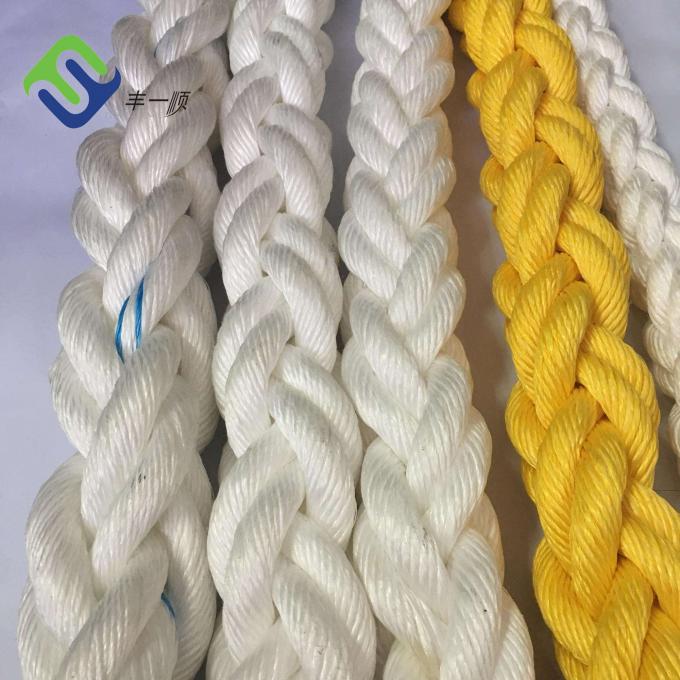 High Tensile 8 Strand Braided Floating Polypropylene Mooring Rope PP Marine Rope 28mm-96mm Dengan Multi Color 2