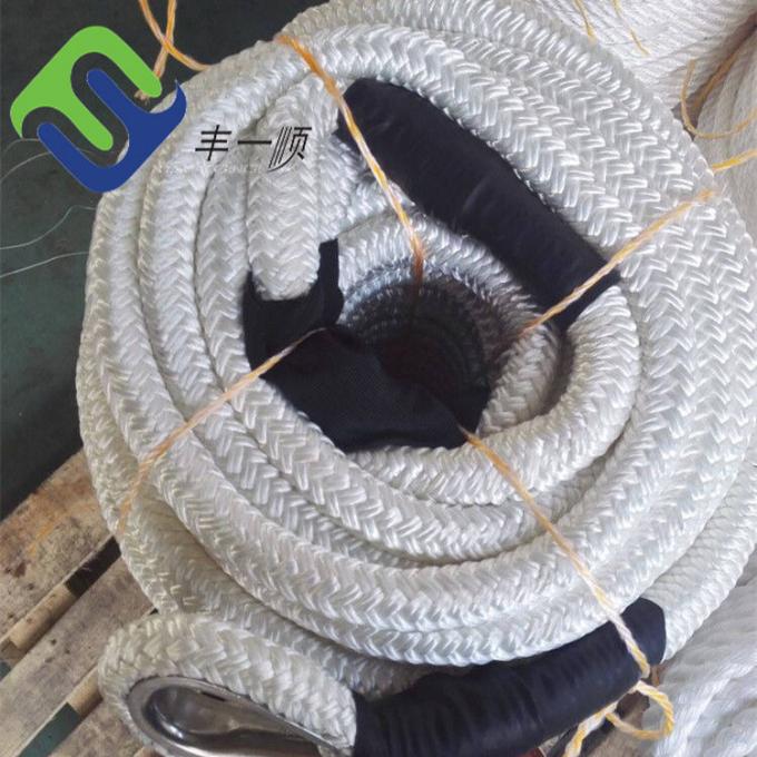 High Tensile 3 Strand Twisted Nylon Fiber Sailing Rope Polyamide Lifting Rope Nylon Marine Mooring Rope 7