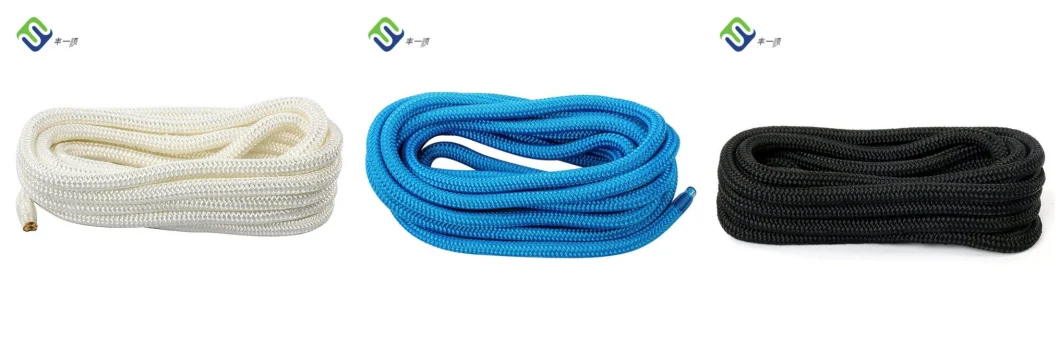 12mmx220m Double Braided Nylon Marine Anchor Rope / Docking Rope 1