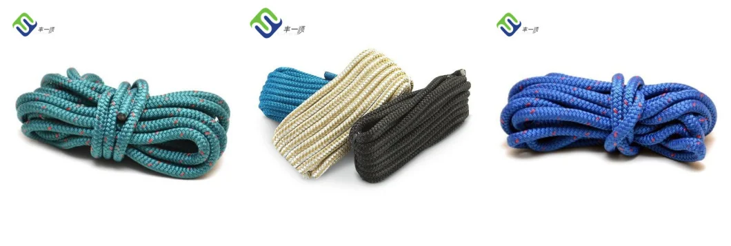 12mmx220m Double Braided Nylon Marine Anchor Rope / Docking Rope 2