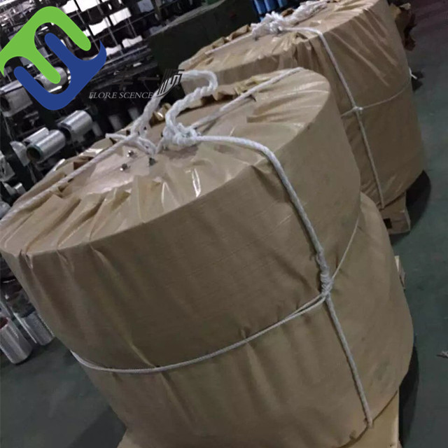 16mm 6 helai PET atau PP kombinasi taman bermain luar ruangan tali untuk memanjat jaring 16