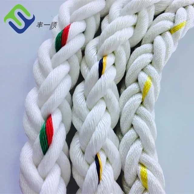 48mm 8 Strand Polypropylene Monofilament Rope Ship Mooring Rope 3