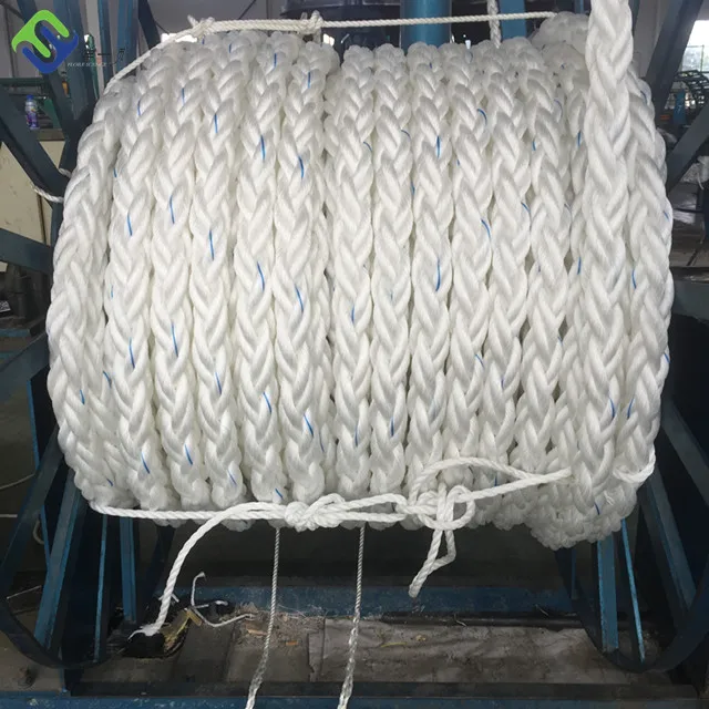 48mm 8 Strand Polypropylene Monofilament Rope Ship Mooring Rope 4