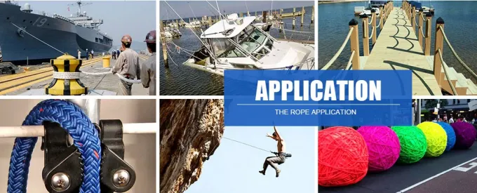 48mm 8 Strand Polypropylene Monofilament Rope Ship Mooring Rope 13