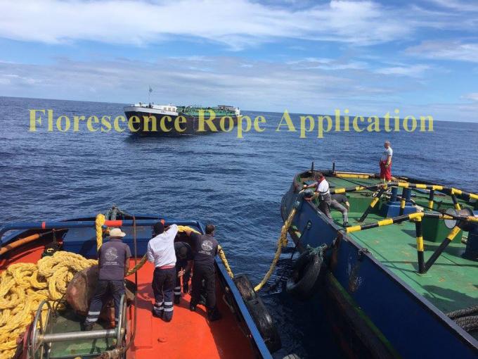 UHMWPE Fiber Mooring Rope 12 Strand 22mmx200m untuk penarik kapal 7