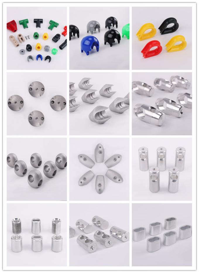 Anak-anak Knoted Climbing Net Kombinasi Tali Piramida Outdoor Spider Web Taman bermain 5