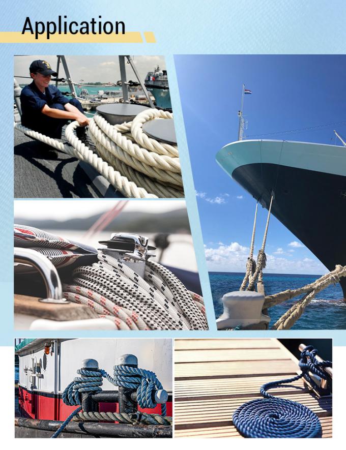 Kekuatan Tinggi 10mm 12mm 12 Strand Uhmwpe Serat Winch Braid Line Marine Sail Rope Yacht 5