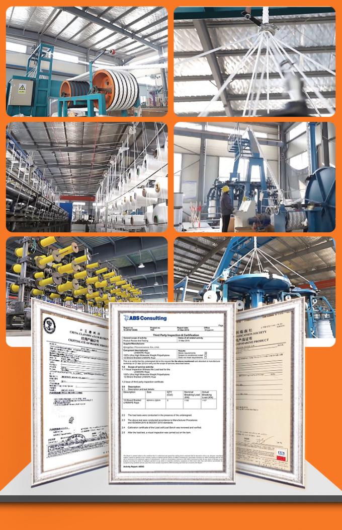 Jaket poliester bertekstur ganda dengan tali tarik Uhmwpe Marine 9