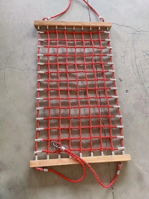 Taman Bermain Anak Warna Merah Hammock 150cmx80cm Dengan Tali Gantung