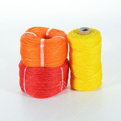 7mm Tahan UV Waterproof PE Rope - High Strength 3-Strand Polyethylene String untuk Heavy Duty Packing dan Pertanian