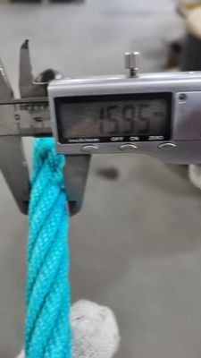 16mm Steel Core Polyester Combination Rope for Playground Climbing with Customizable Length and Chemical Resistance