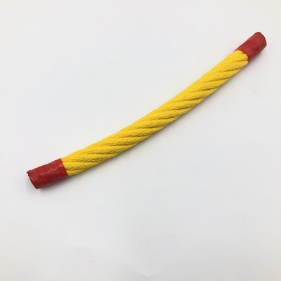 Grosir 16 mm 6-strand 6*8 Steel Wire Core Covered With Polypropylene Fiber PP Combination Rope