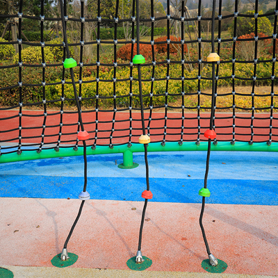 Taman Bermain yang Disesuaikan Panjat Tebing Anak Rope Netting Climbing