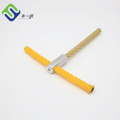 Playground Rope Net T Shape Connector Dibuat dari Bahan Aluminium