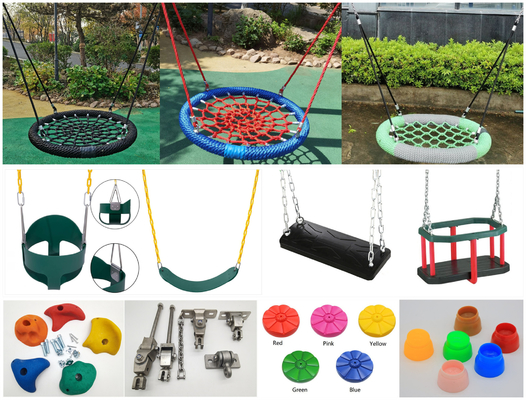 Playground Rope Net T Shape Connector Dibuat dari Bahan Aluminium