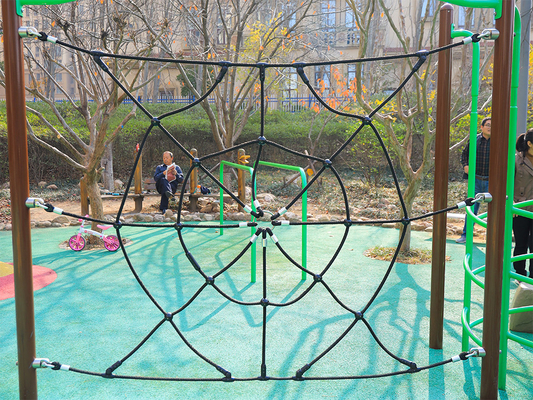 Playground Pyramid Climbing Net Spider Net Untuk Panjat Anak