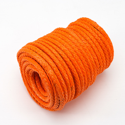 12 Strands Braided High Strength UHMWPE Towing Rope Untuk Marine Mooring