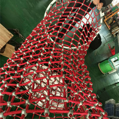 Taman Bermain Anak Cone Climbing Net Besar Untuk Taman Komersial