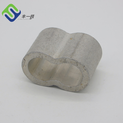 Pengikat Tali Konektor Tali Aluminium 16mm Untuk Peralatan Taman Bermain Luar Ruangan