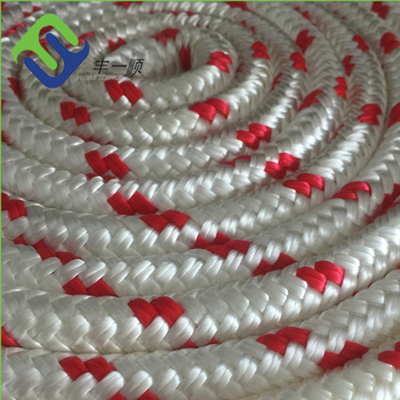 Multi Color Double Braided Nylon Sailing Boat Mooring Rope 6mm Untuk 50mm 1/4" Untuk 2"