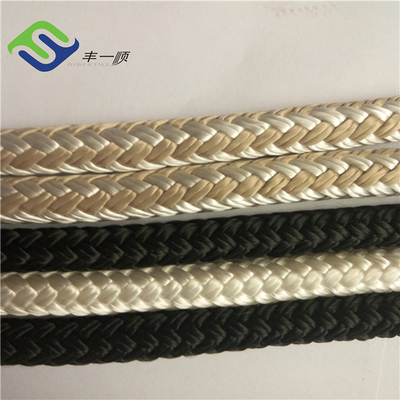 Multi Color Double Braided Nylon Sailing Boat Mooring Rope 6mm Untuk 50mm 1/4" Untuk 2"