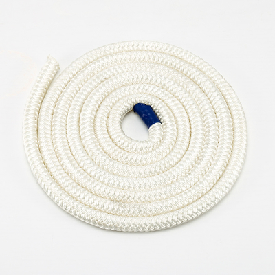High Strength 32mm*100m Double Braided Nylon Rope dengan Splice Eyes