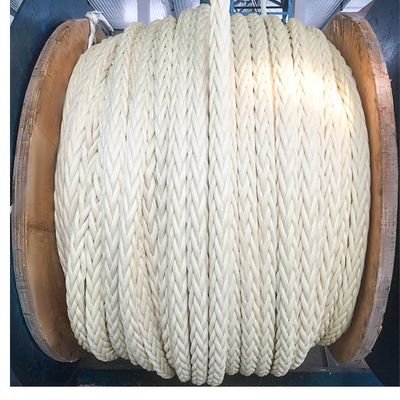 8/12 Untaian UHMWPE / Hmpe Tali Untuk Mooring Menarik Dan Sling