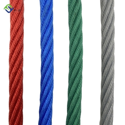 16mm*500m Polyester Kombinasi Tali Untuk Taman bermain Outdoor Climbing Net