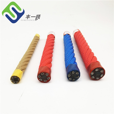 Tahan UV 16mm Polyester Kombinasi Tali Dengan Aksesoris Untuk Jaring