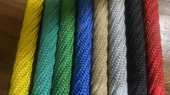16mm*500m Polyester Combination Rope for Playground Climbing Kinerja dan Ketahanan