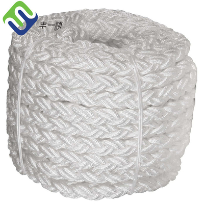 8 Strand Polyamide Multifilament PA Nylon Mooring Rope Untuk Marinir