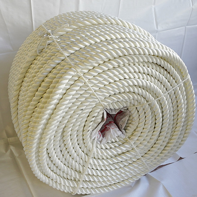 High Tensile 3 Strand Twisted Nylon Fiber Sailing Rope Polyamide Lifting Rope Nylon Marine Mooring Rope