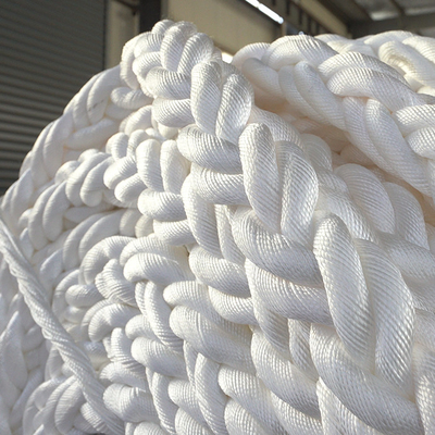 20mmx220m tali nilon 8 Strand Polyamide Mooring Tali Dengan Sertifikat Kelas