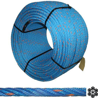 6 Strand PP Kombinasi Tali 6x19 iwrc/fc 18mm/20mm Dengan Warna Disesuaikan