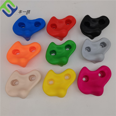 Multicolor Plastic Climbing Grip Untuk Anak-anak Taman bermain Menekuk Dinding