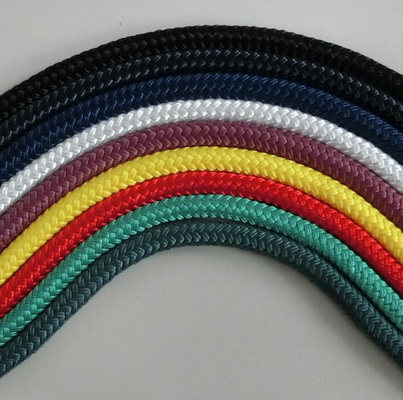 12mmx220m tali nilon double berliku dengan warna khusus jual panas Made in China