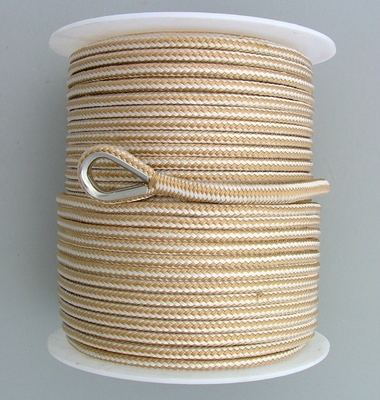 Rope Polyamide Nylon 10mm Double Berliku Untuk Kapal Laut Yacht Kapal