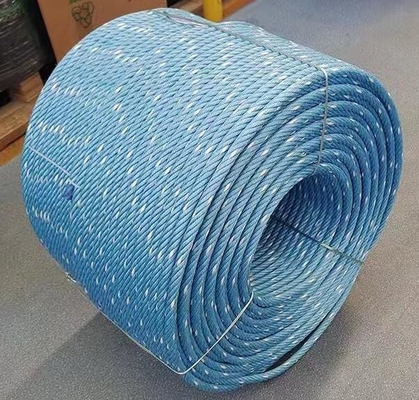 8 6 Strand 20mm Pp Kombinasi tali dengan baja atau serat inti untuk kapal