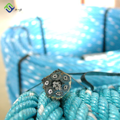 8 6 Strand 20mm Pp Kombinasi tali dengan baja atau serat inti untuk kapal
