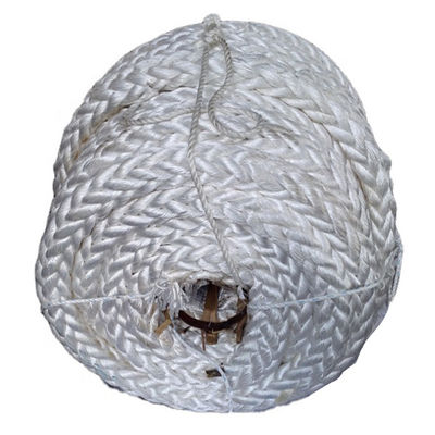 High Tenacity Dacron Multifilament 8 Strand Braided Polyester Rope 220m untuk Marine Mooring