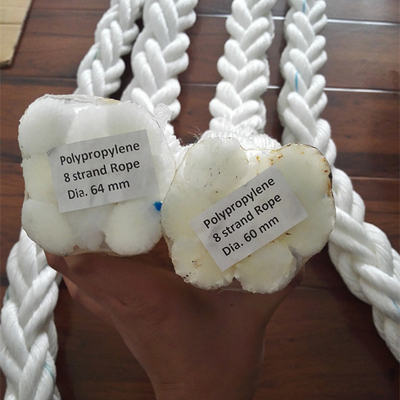 8 Untaian Polypropylene Tali Laut PP Floating Mooring 48mm