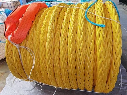 Kabel UHMWPE Kekuatan Tinggi Sling Kabel Tarik UHMWPE 12 Strand