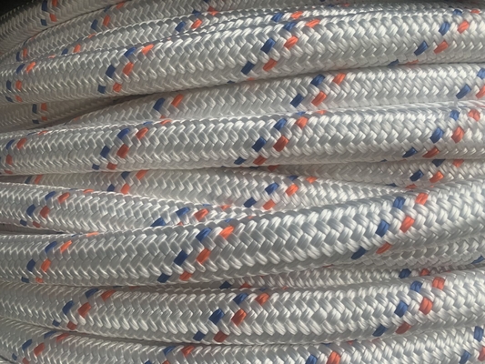 Double Braided Polyester Cover 12 Untaian Uhmwpe Tali 48mmx500m