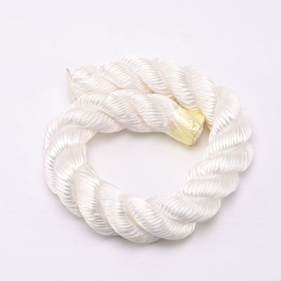 28mm 32mm Wholesale Nylon Twisted Marine Docking Anchoring Rope 3 Strand Twisted Sink in the Water